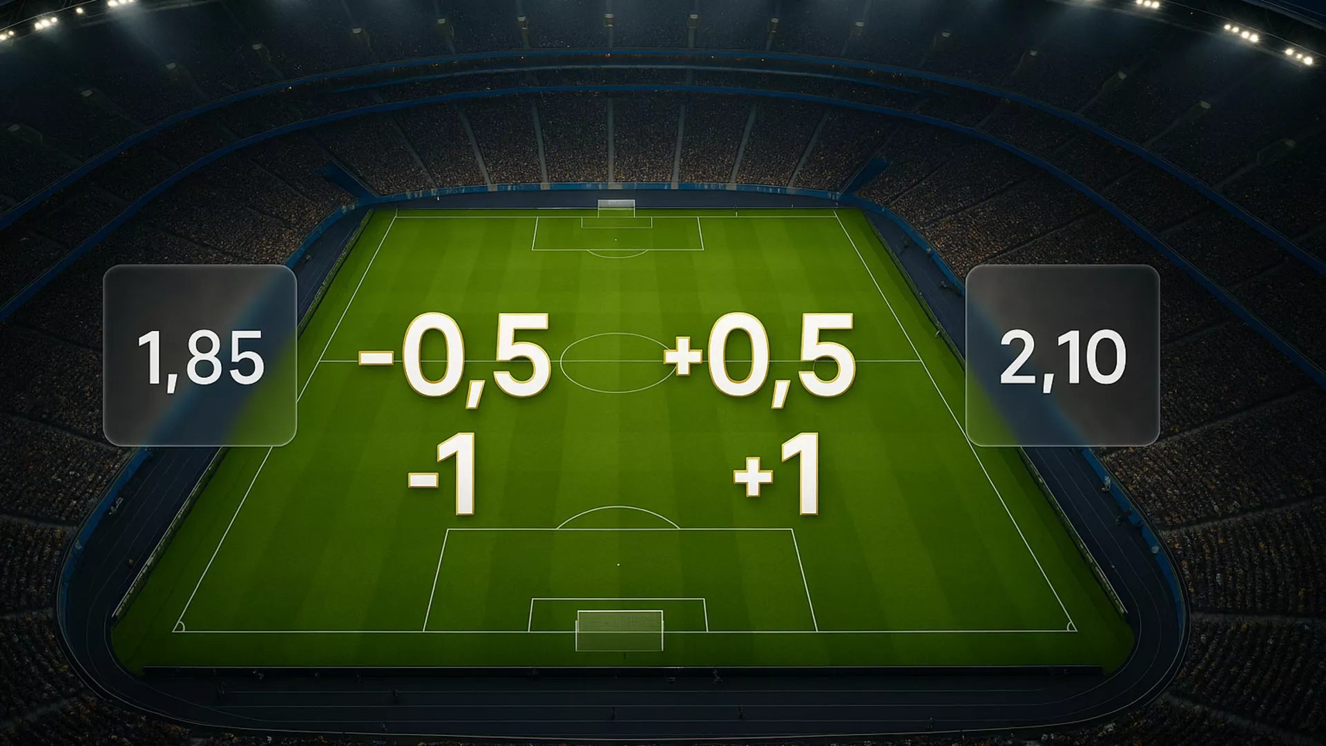 Asian Handicap Fußball Wetten - Professioneller Guide mit Stadion und Handicap-Zahlen