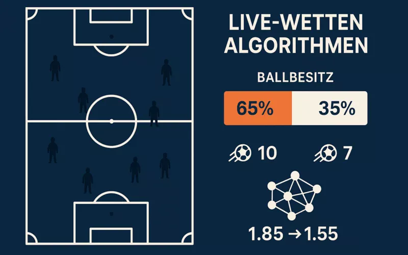 Wie Live-Wetten Algorithmen funktionieren - Ballbesitz und Statistiken in Echtzeit