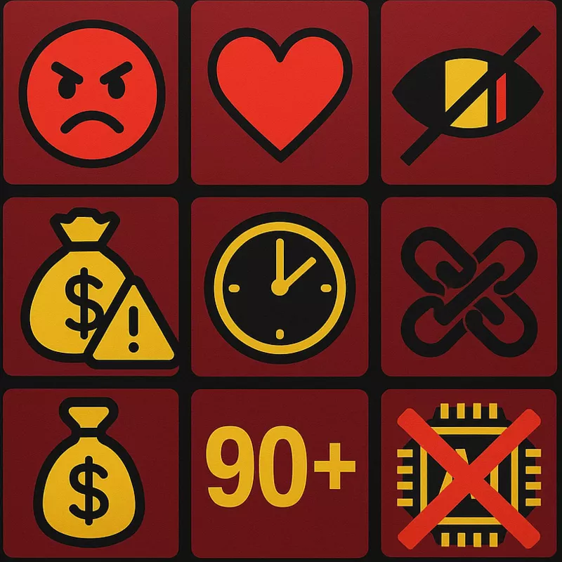 Die 7 tödlichsten Fehler bei Live-Wetten vermeiden - Warnung und Prävention