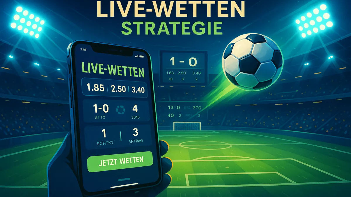 Live Wetten Fußball - Dynamische Sportwetten mit Echtzeit-Quoten und Strategien